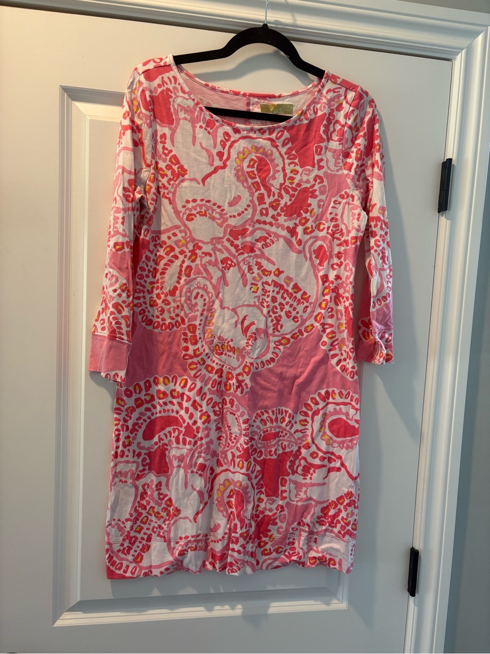 Lilly Pulitzer Pink & White Printed Tunic